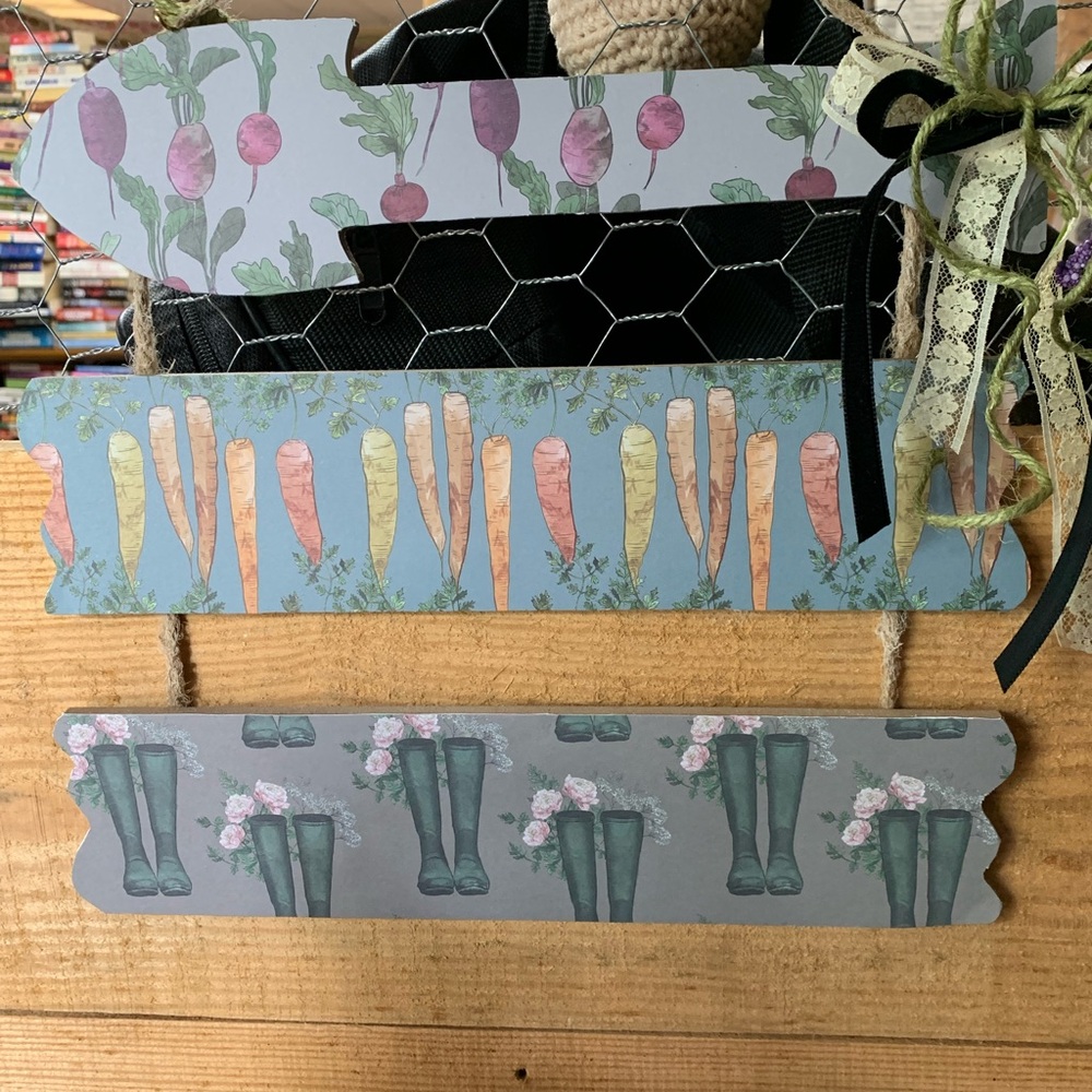 Garden themed Wallhangings handmade